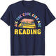 All The Cool Kids Are Reading Back To School Reading Kids T-Shirt - T-Shirt | Navy