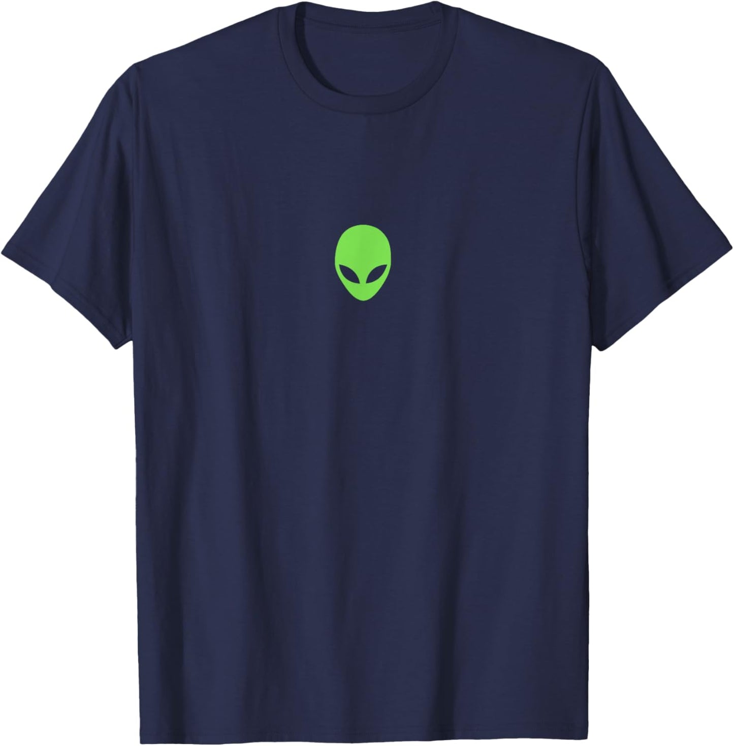 Alien Aesthetic y2k Space Area 51 Pastel Goth Trendy UFO T-Shirt - T-Shirt | Navy
