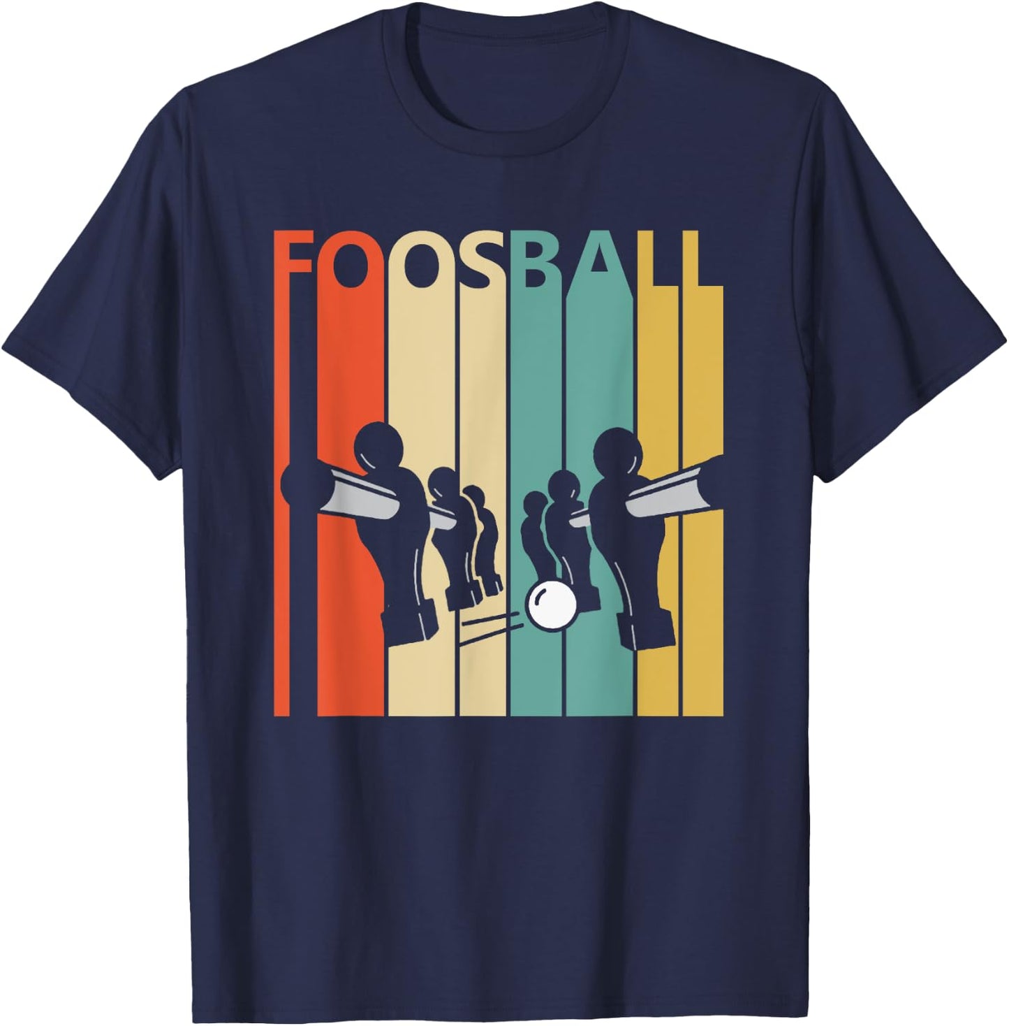 Vintage Foosball Player Gift - Foosball T-Shirt - T-Shirt | Navy