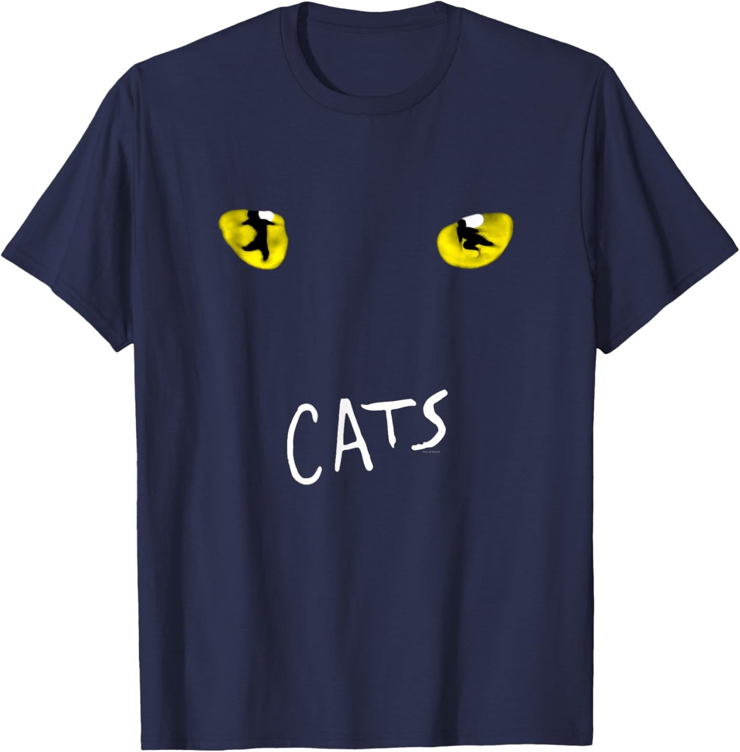Official 'Cats' Logo T-Shirt - T-Shirt | Navy