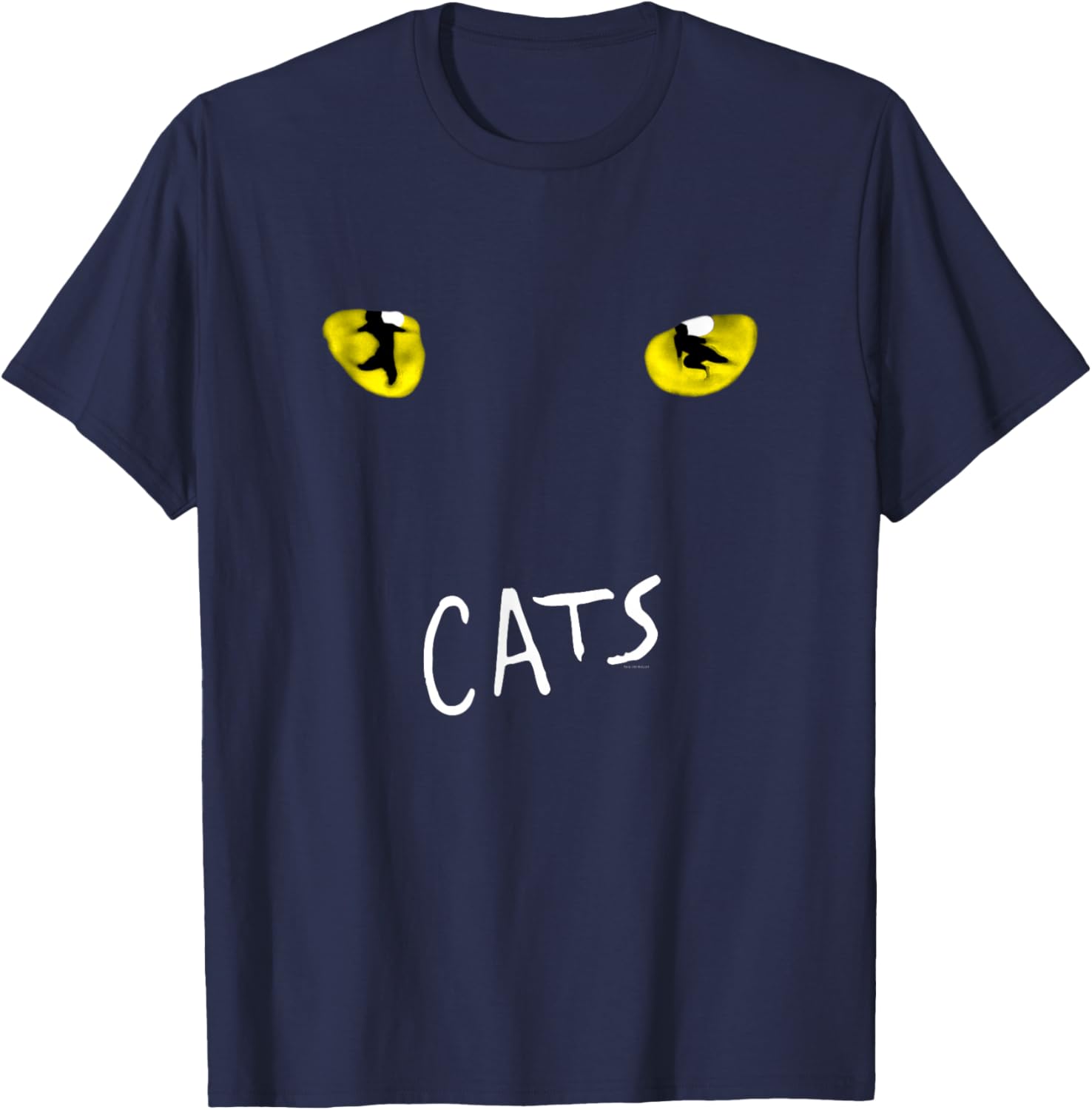 Official 'Cats' Logo T-Shirt - T-Shirt | Navy