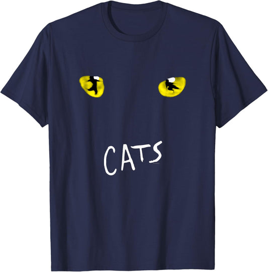Official 'Cats' Logo T-Shirt - T-Shirt | Navy