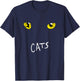 Official 'Cats' Logo T-Shirt - T-Shirt | Navy