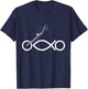 Christian Motorcycle Biker Ichthus Faith T-Shirt - T-Shirt | Navy