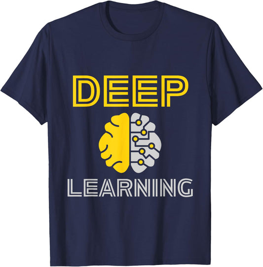 Deep Learning Reinforcement Learning AI GPT Developer Pyhon T-Shirt - T-Shirt | Navy