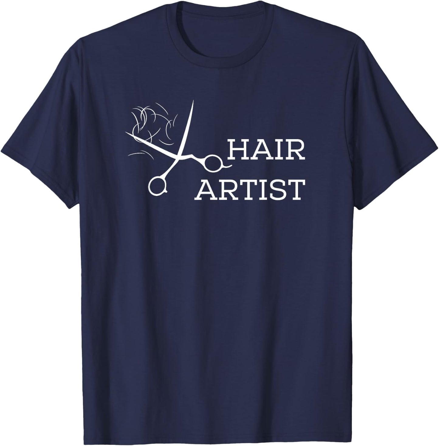 Hair Artist Shears T-Shirt - T-Shirt | Navy