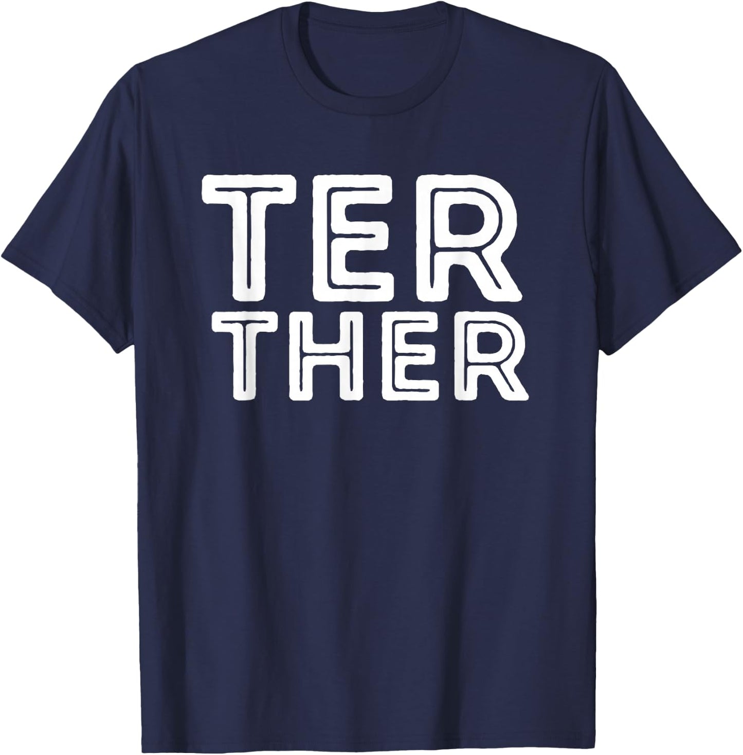 Better Together Couples Matching T-Shirt - T-Shirt | Navy