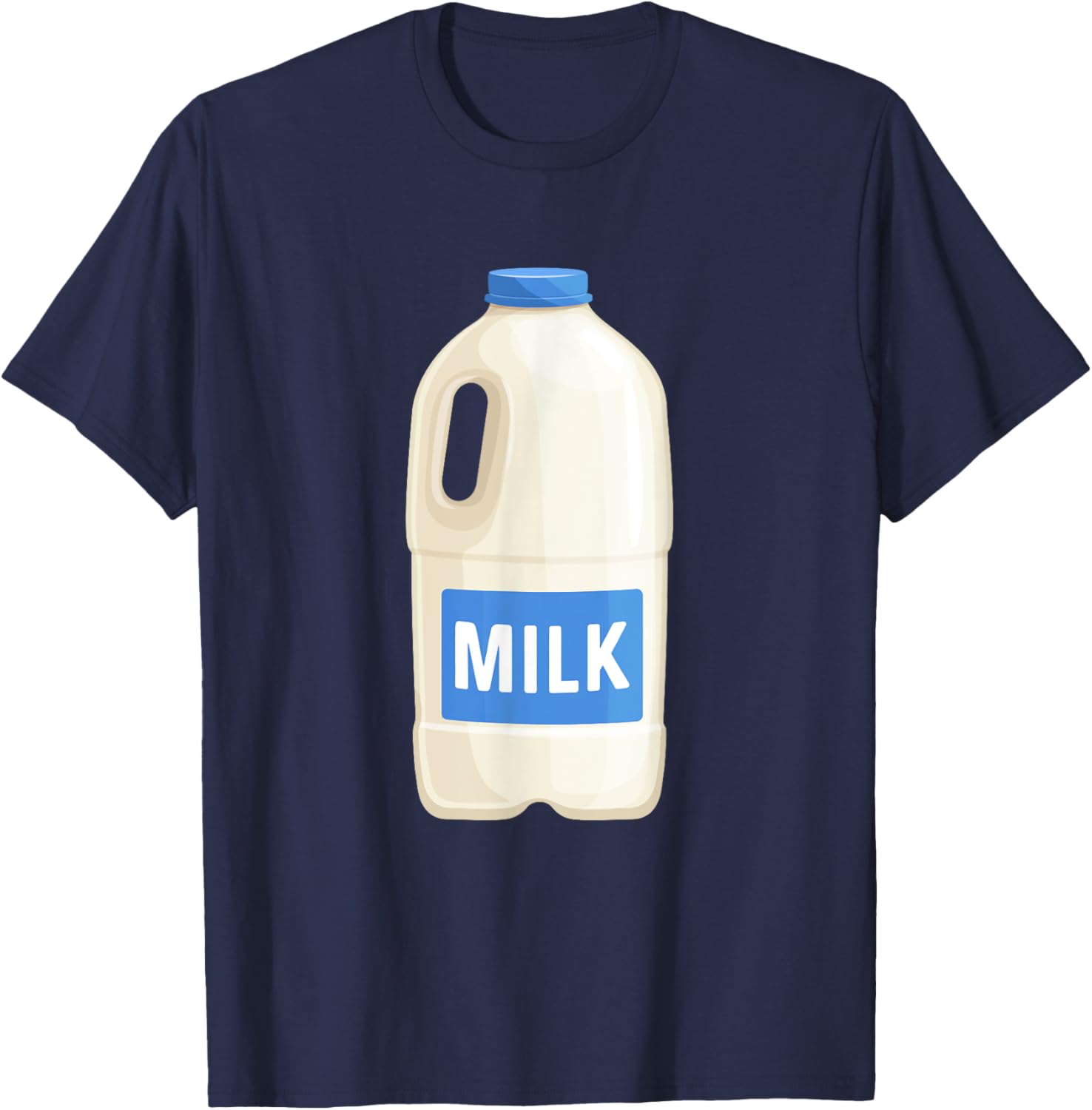 Milk Carton Halloween Costume Funny Halloween T-Shirt - T-Shirt | Navy
