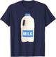 Milk Carton Halloween Costume Funny Halloween T-Shirt - T-Shirt | Navy