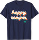 Kids Happy Camper Youth T-Shirt - T-Shirt | Navy