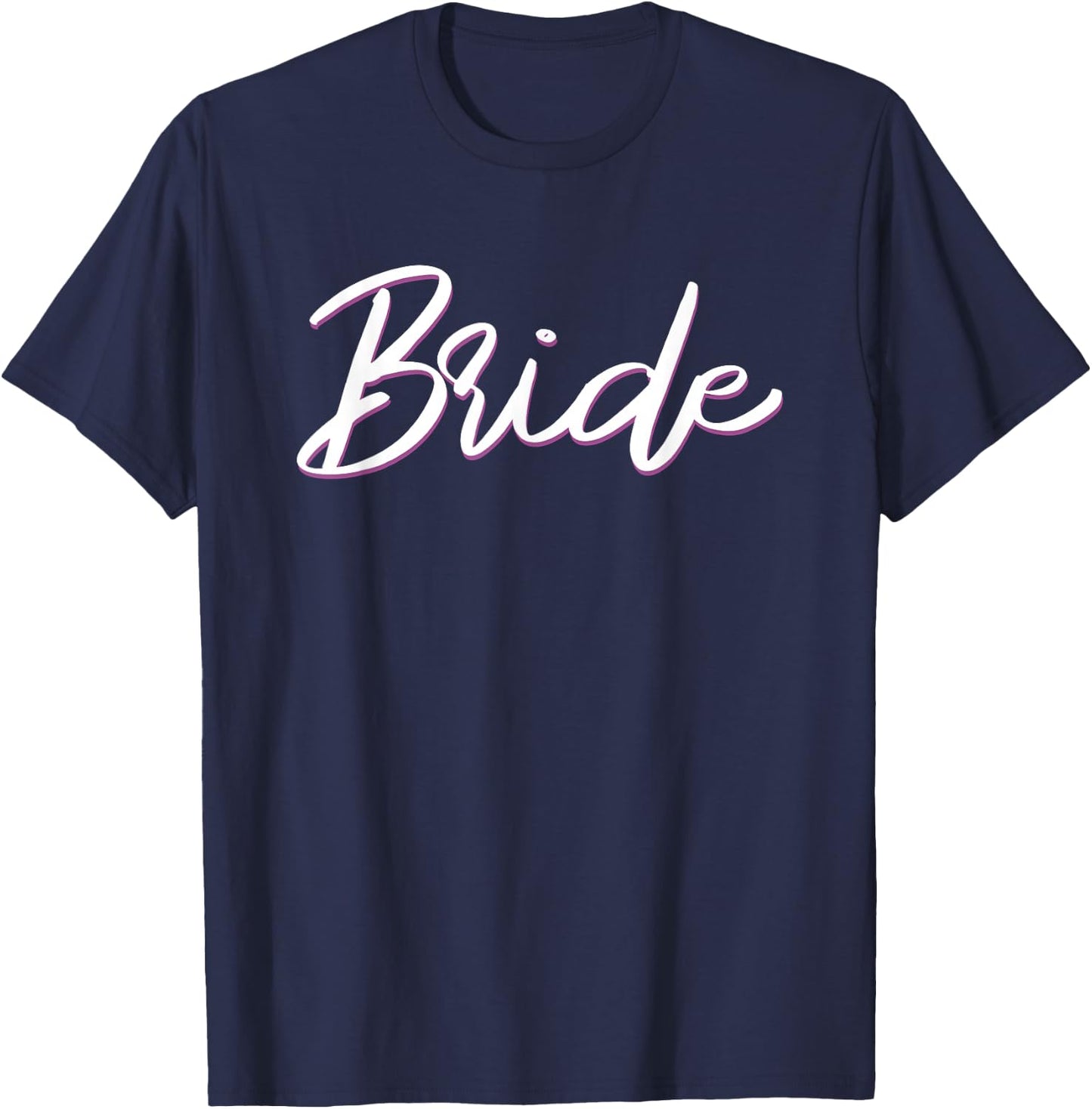 Matching Getting Ready Bride & Groom Wedding Groom T-Shirt - T-Shirt | Navy