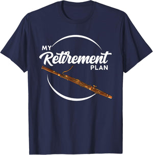 Joy Reed Instruments Funny Bassoon Player Gift - Learn To Play The Bassoon -Adults Black T-Shirt - T-Shirt | Navy