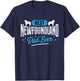 Best Newfoundland Dad Ever - Newfoundland Lover Newfie Owner T-Shirt - T-Shirt | Navy