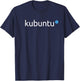 Kubuntu - Platform for Software Development and Programming T-Shirt - T-Shirt | Navy