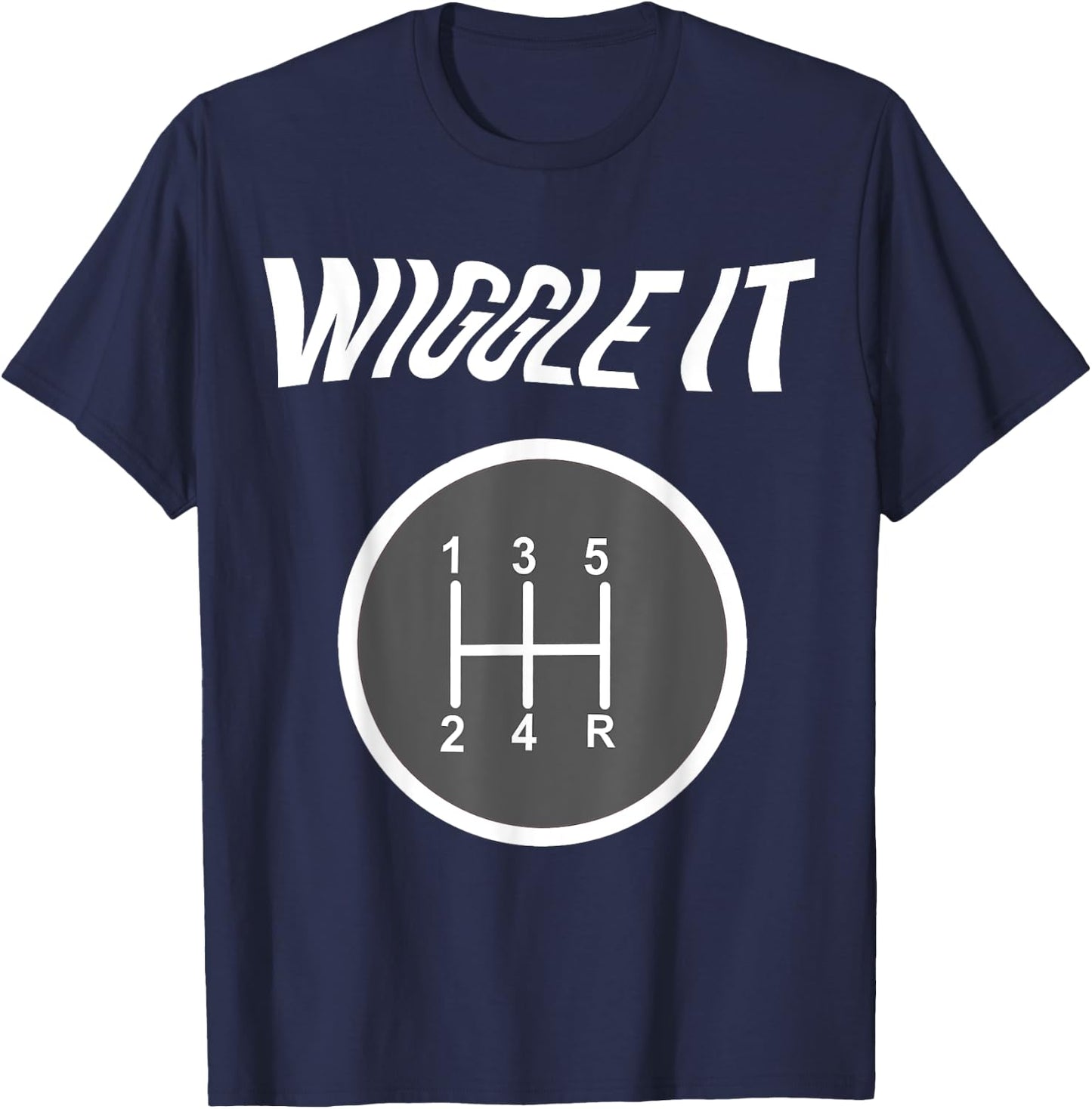 Stick Shift T shirt- Manual Transmission- Mechanic Quote T-Shirt - T-Shirt | Navy