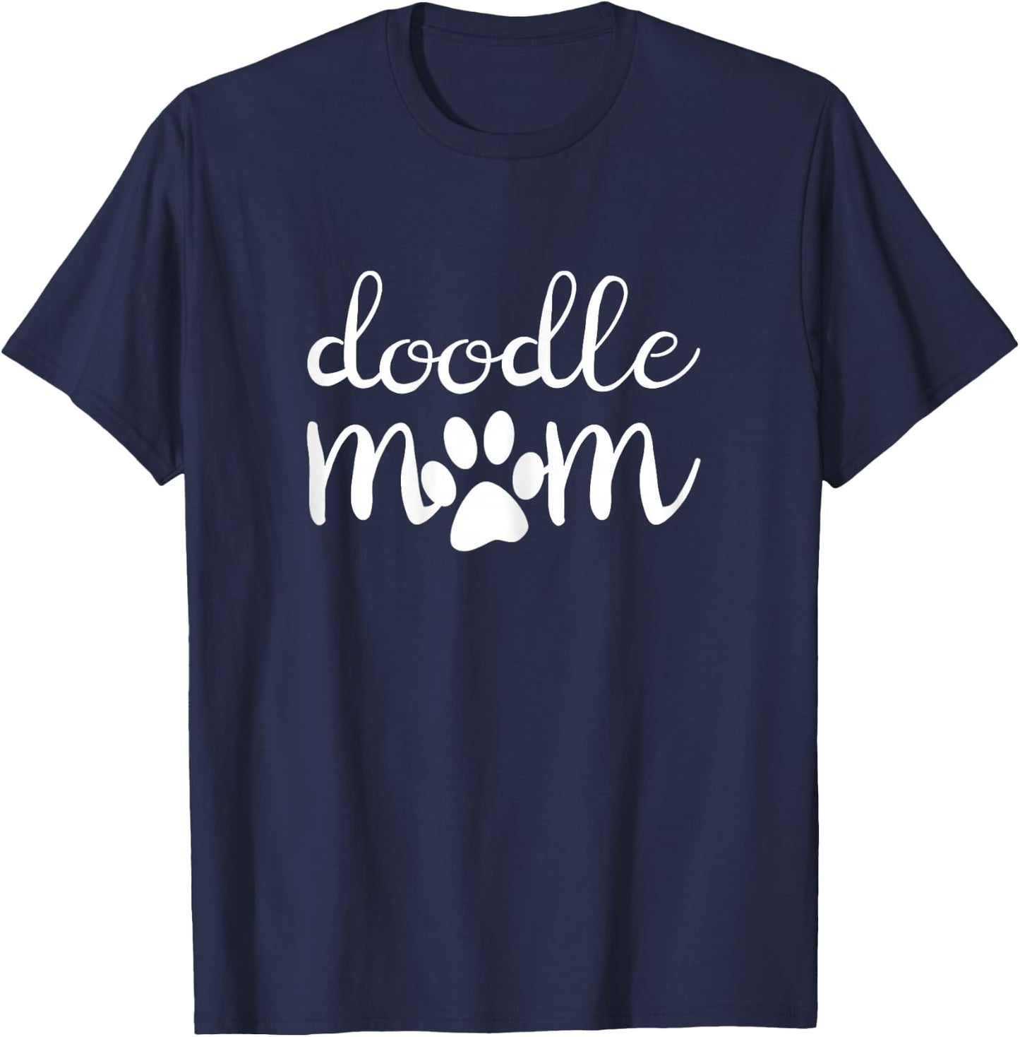 Doodle Mom Goldendoodle Dog Funny T-Shirt - T-Shirt | Navy