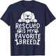 Dog Pet Adoption T-Shirt - T-Shirt | Navy