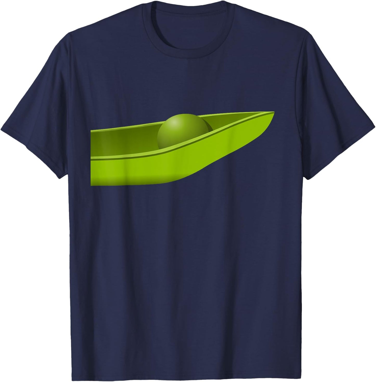Two Peas in A Pod Matching Couples Costume Halloween Shirt T-Shirt - T-Shirt | Navy