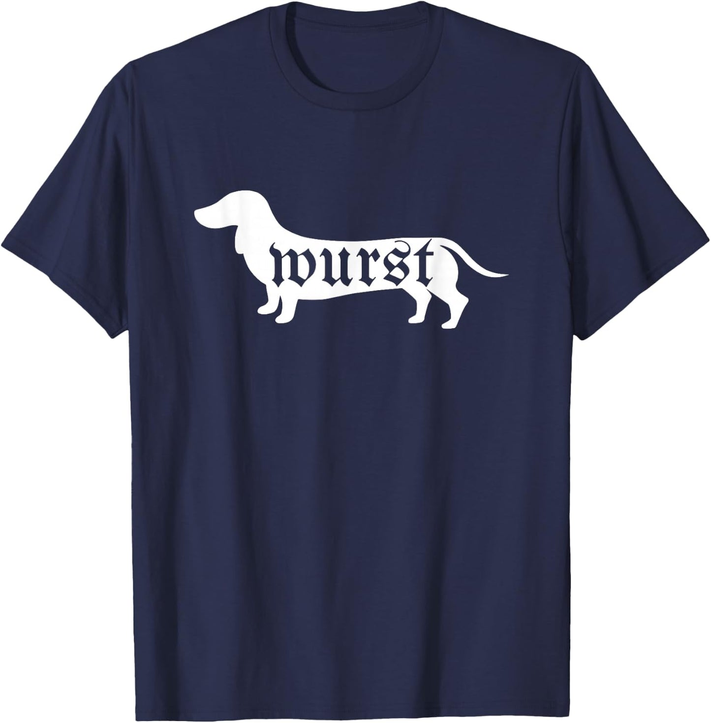 Dachshund Wurst Funny Oktoberfest Costume Wiener Lovers T-Shirt - T-Shirt | Navy