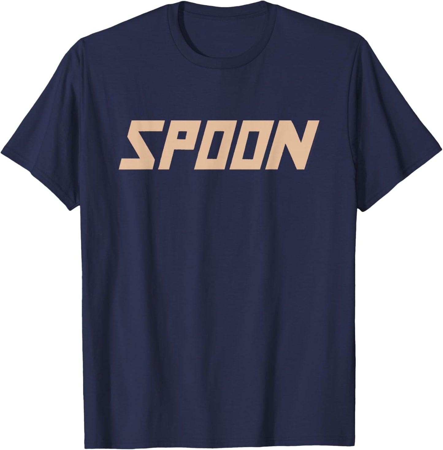 Spoon Logo T-Shirt - T-Shirt | Navy