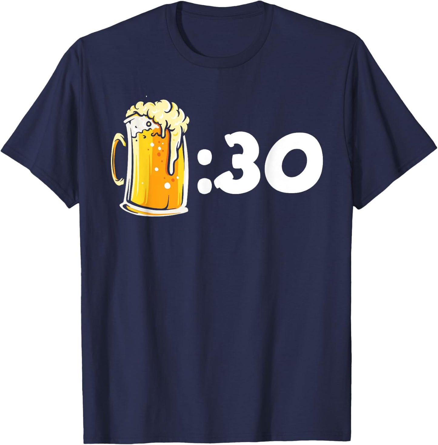 Beer Shared By 30 Beer Drinkers T-Shirt - T-Shirt | Navy