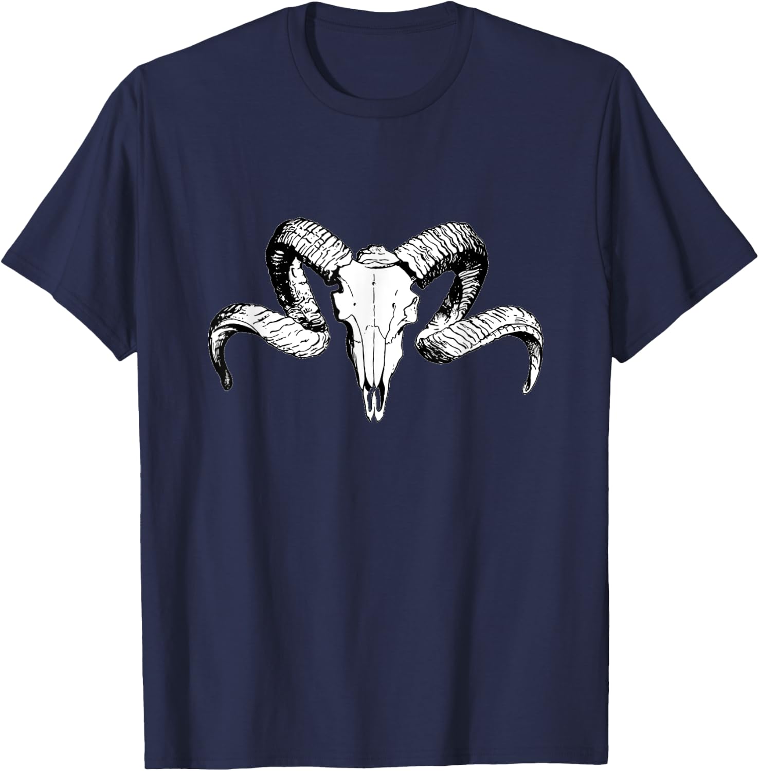 Ram skull T-Shirt - T-Shirt | Navy
