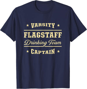 Flagstaff Drinking Team Captain Arizona Craft Beer AZ Brewer T-Shirt - T-Shirt | Navy