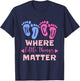 NICU Where Little Things Matter T-Shirt - T-Shirt | Navy