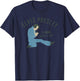 Elvis Presley Official Elvis King Illustration T-Shirt - T-Shirt | Navy