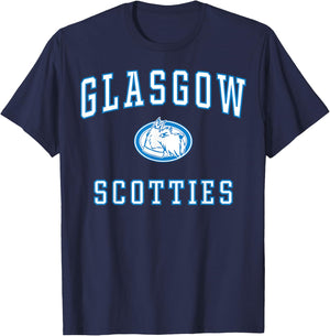 Glasgow High School Scotties C1 T-Shirt - T-Shirt | Navy