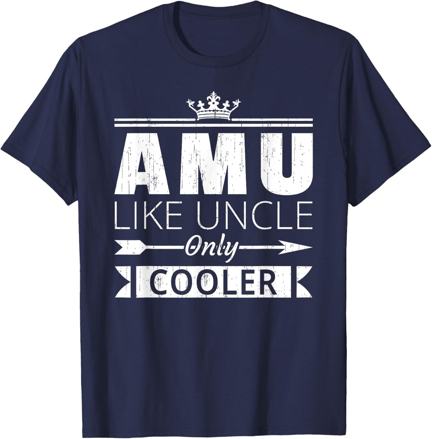 Amu Cooler Funny Iranian Uncle Father's Day T-Shirt - T-Shirt | Navy