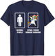 Dabbing Unicorn Spinal Fusion Surgery Survivor Recovery Gift T-Shirt - T-Shirt | Navy