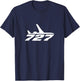 727 Airliner Plane For Avgeeks T-Shirt - T-Shirt | Navy