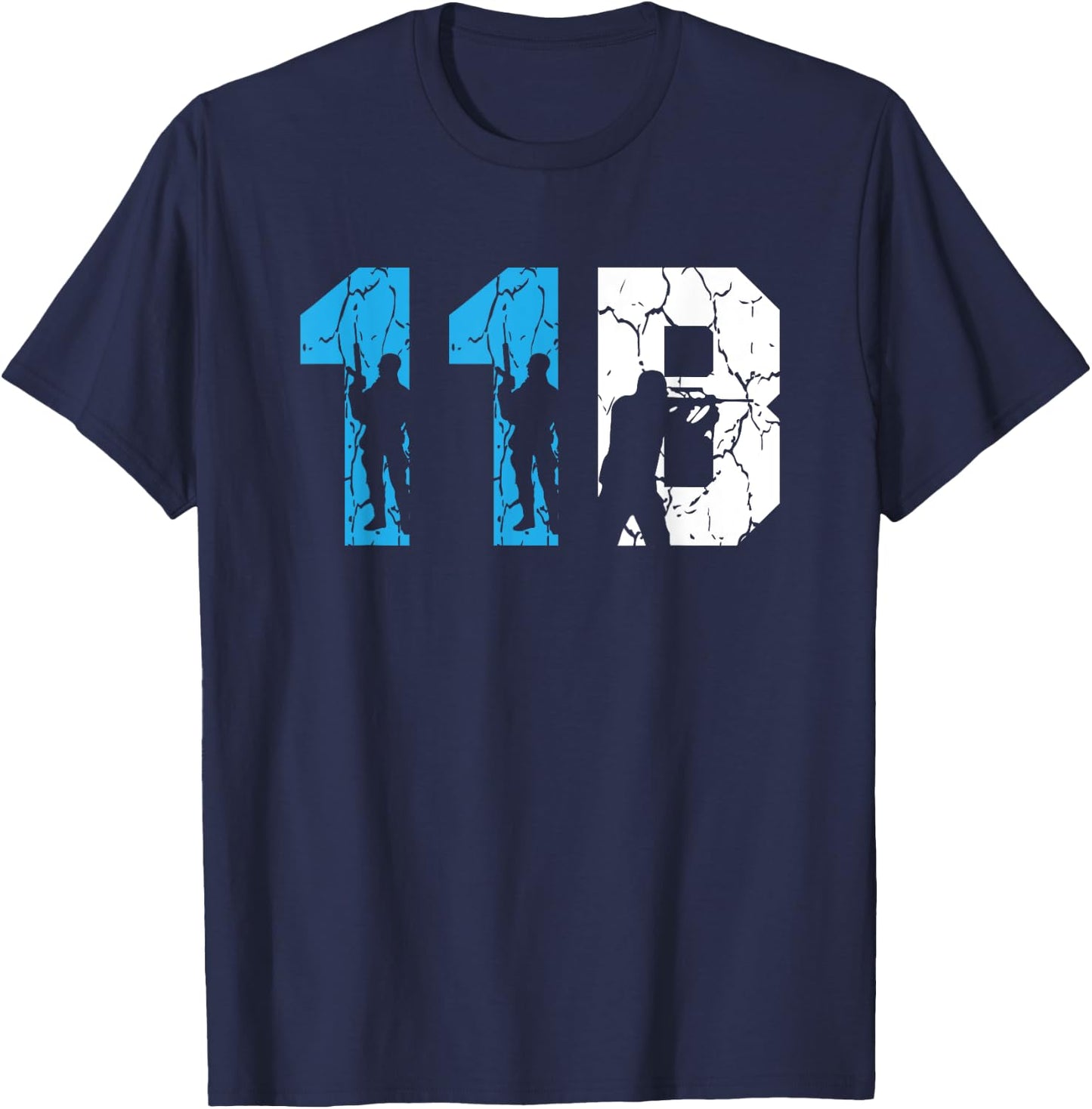 Military 11B Infantry Fort Benning T-Shirt - T-Shirt | Navy