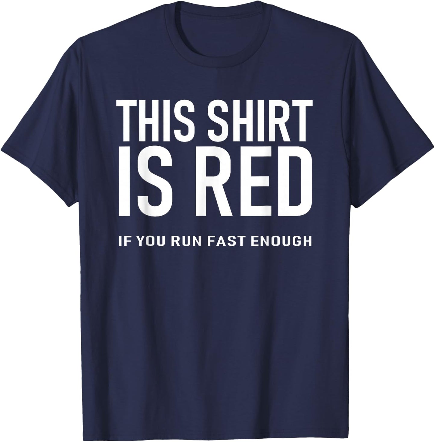 Doppler Effect Shift Funny Science Physics T-Shirt - T-Shirt | Navy
