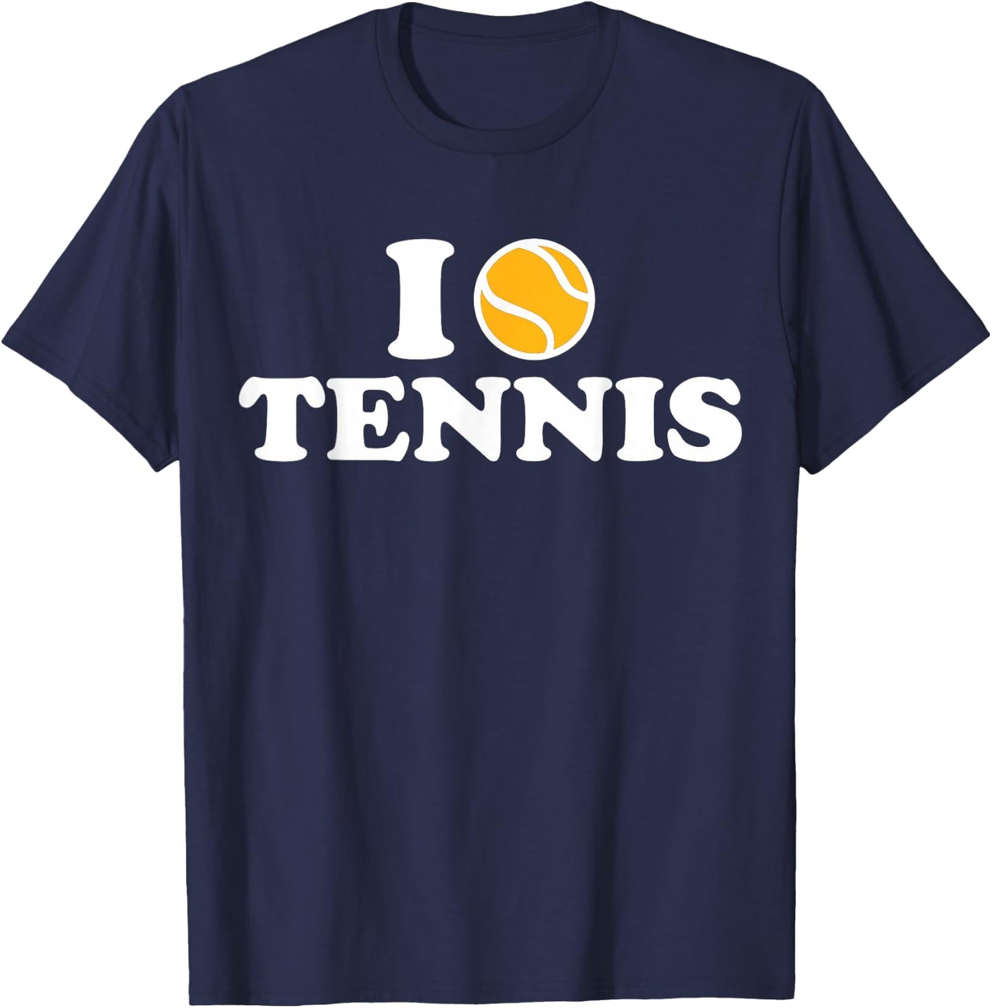 I love Tennis T-Shirt - T-Shirt | Navy