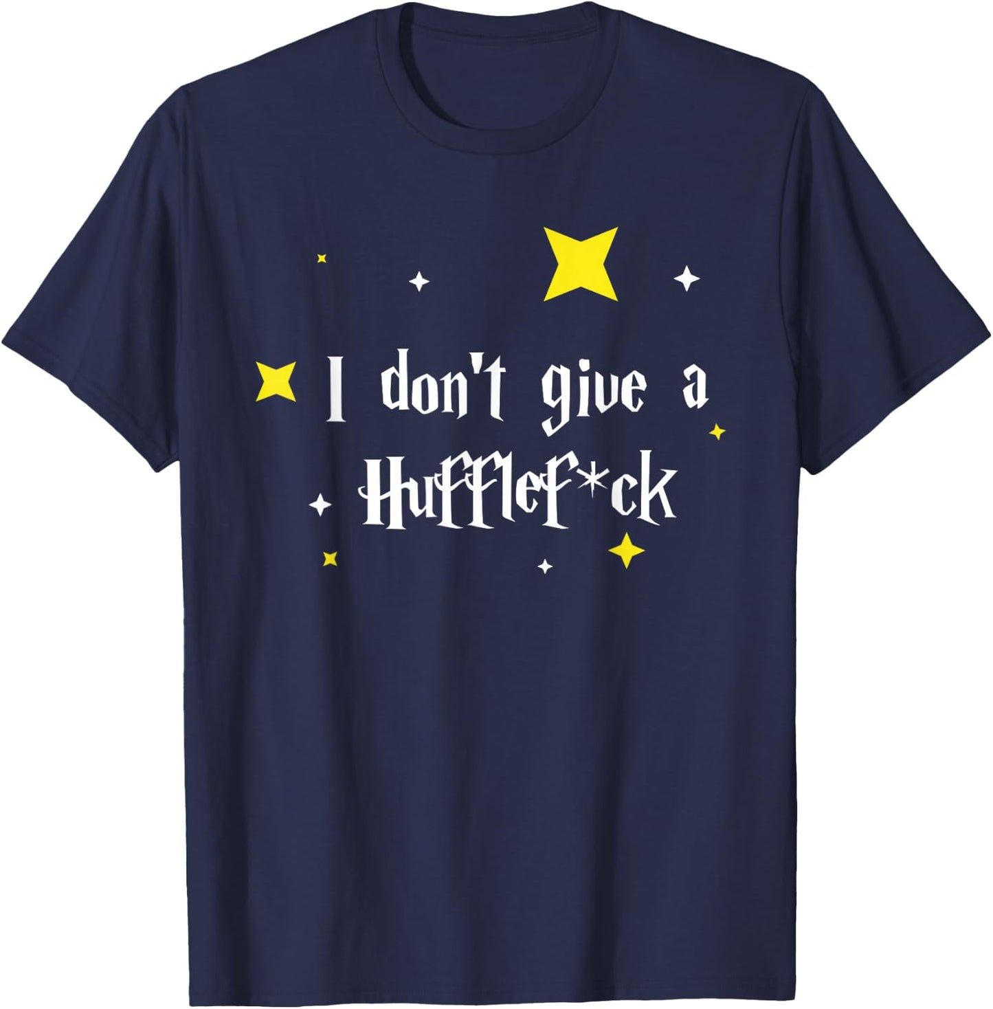 I don't give a Hufflescrew T-Shirt - T-Shirt | Navy