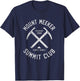 Mount Meeker Summit Club | I climbed Mount Meeker T-Shirt - T-Shirt | Navy