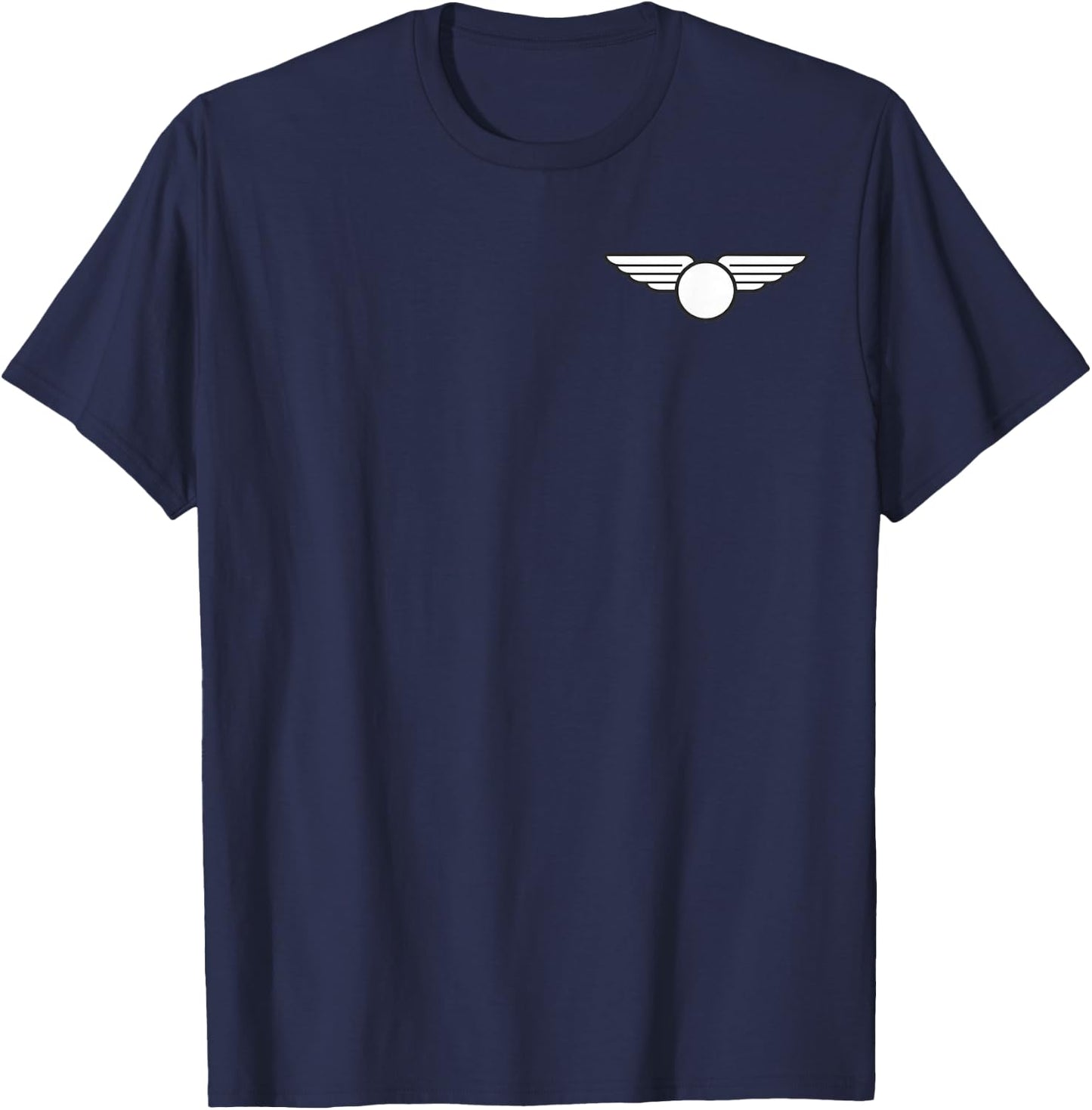 Airplane Flying Wing Design Aviation T-Shirt - T-Shirt | Navy