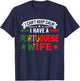 I can't have a portuguese wife Portuguese roots T-Shirt - T-Shirt | Navy