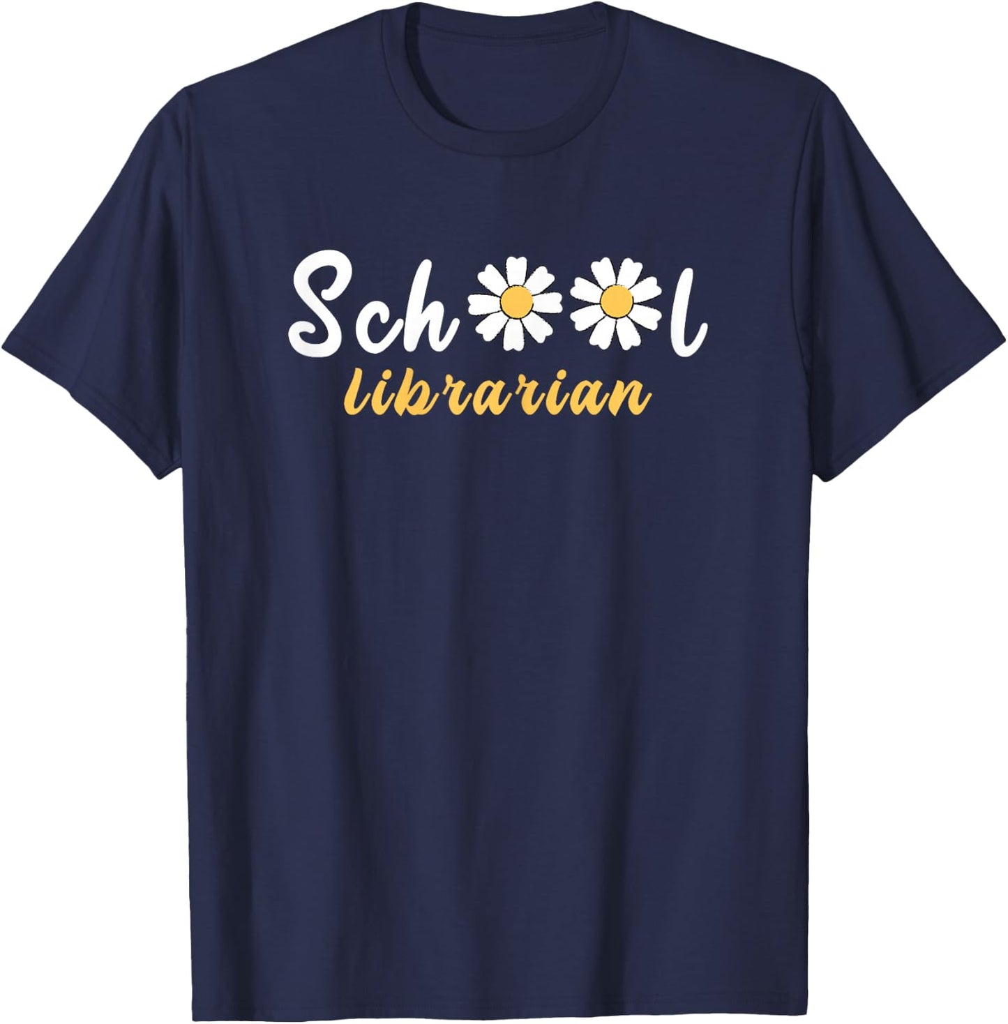 School Librarian T-Shirt - T-Shirt | Navy