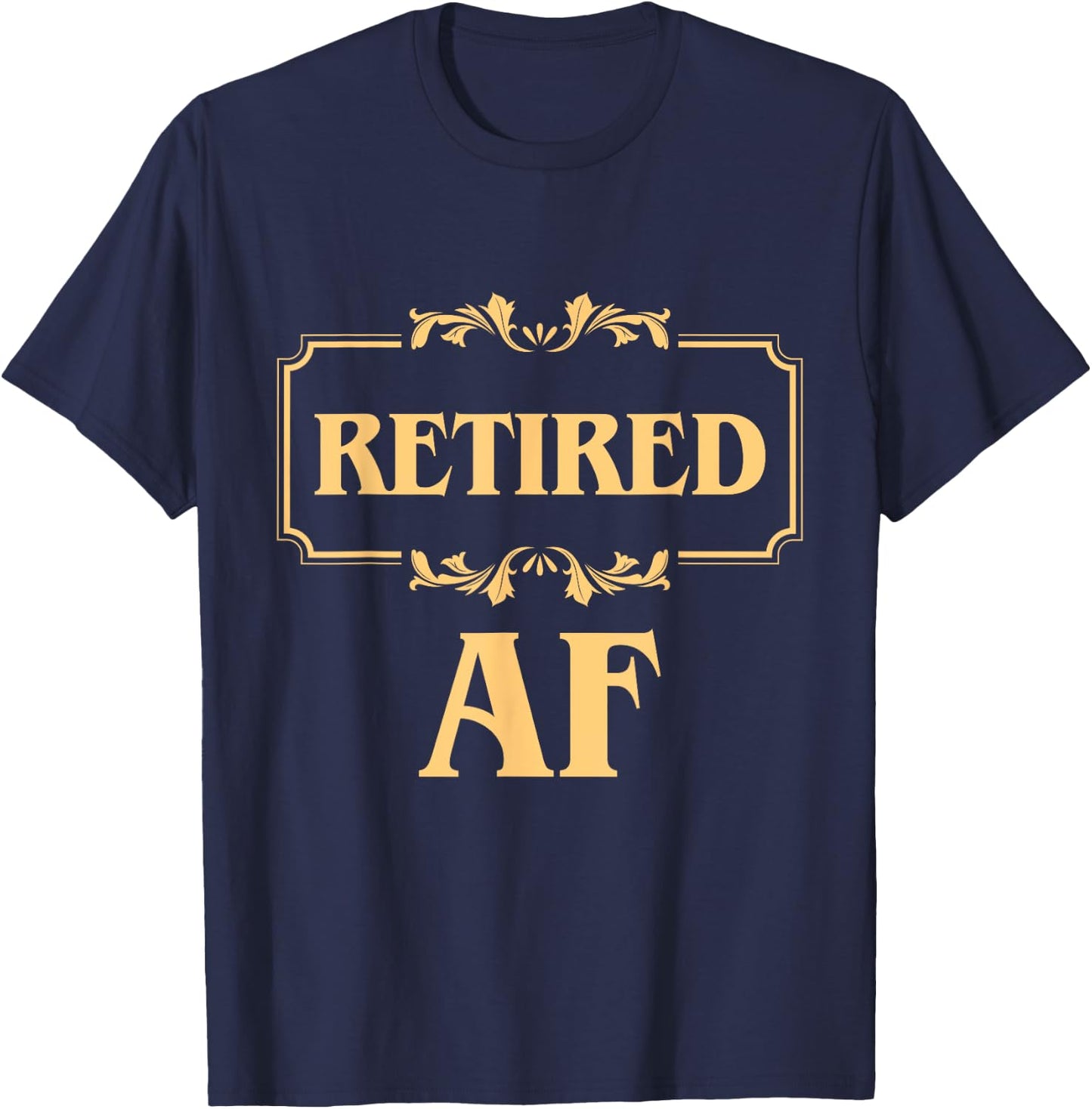 Retired AF T-Shirt - T-Shirt | Navy