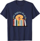 Dog Lover Bookworm, Read & Bark, Books & Dog My Happy Place Women Girls Kids T-Shirt - T-Shirt | Navy