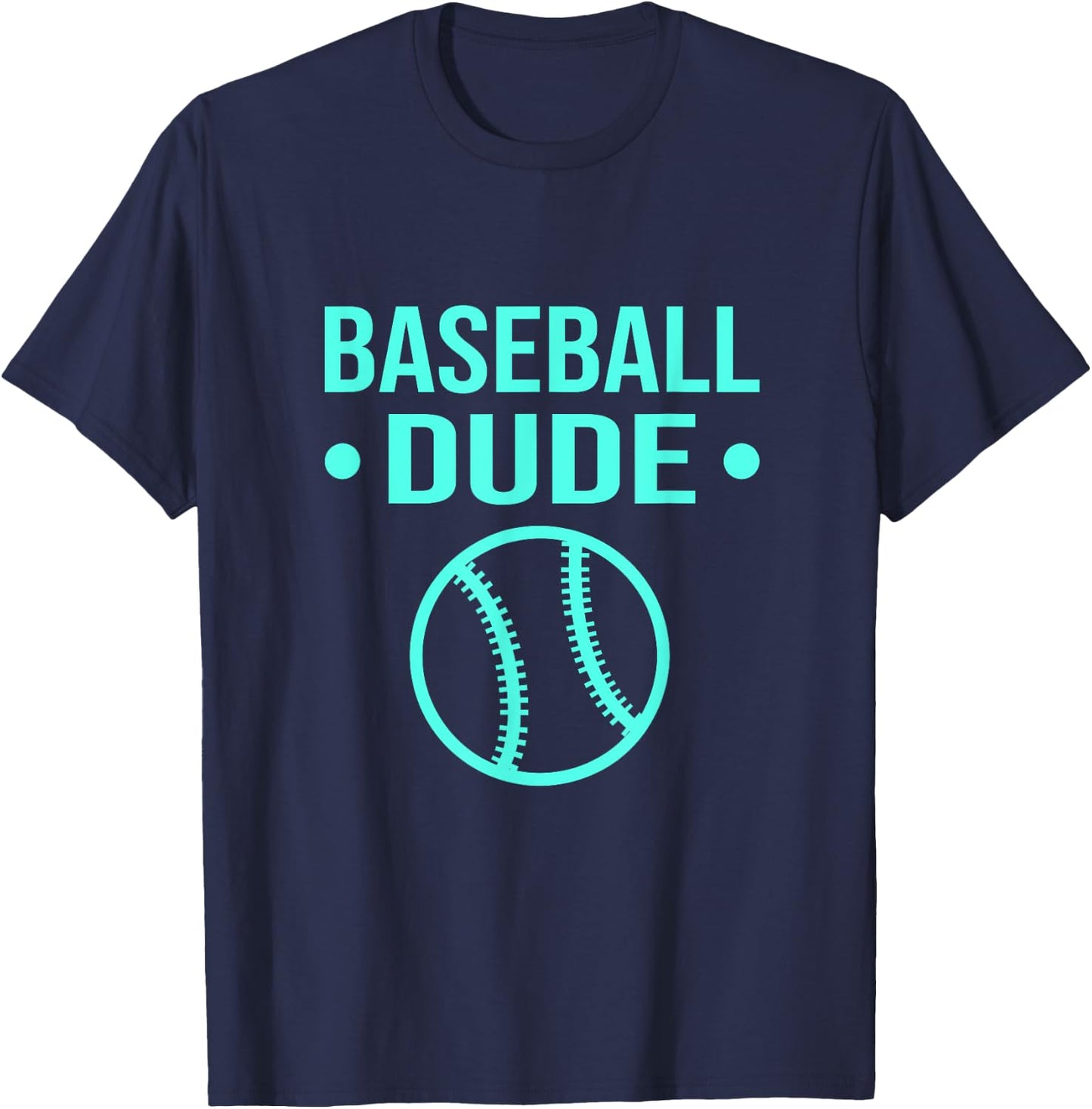 Perfect Baseball Dude Shirt Perfect Dude Merchandise Dude T-Shirt - T-Shirt | Navy