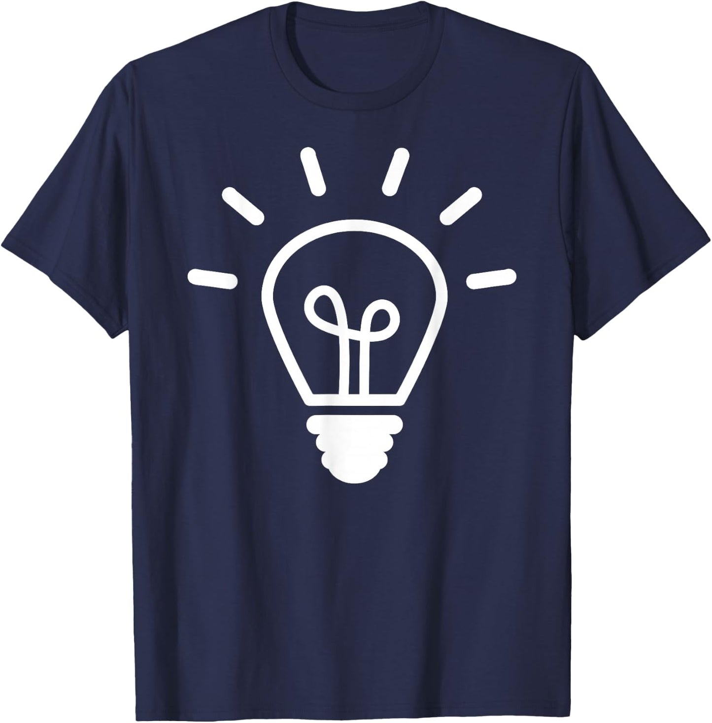 Light Bulb T-Shirt - T-Shirt | Navy