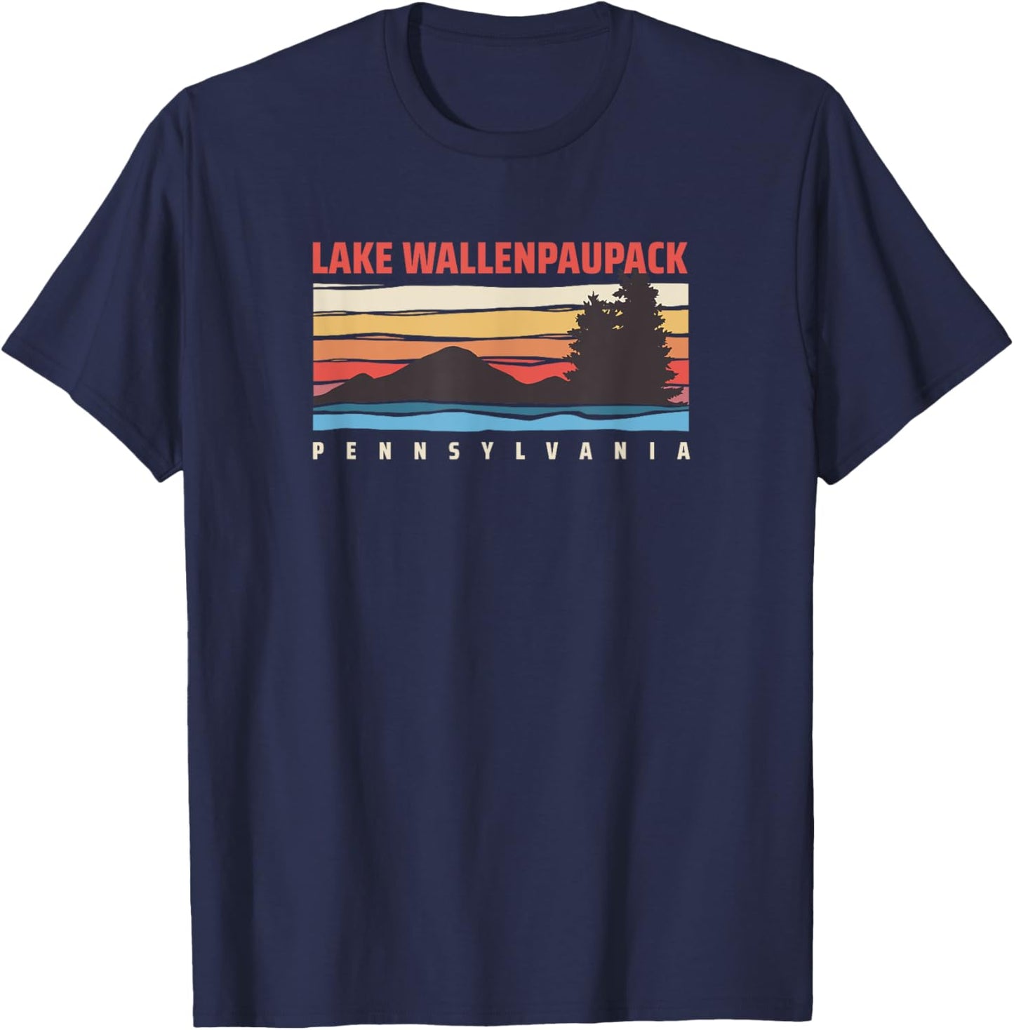 Lake Wallenpaupack T-Shirt - T-Shirt | Navy