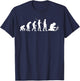 Welder Evolution Craftsman Welding Profession Gift T-Shirt - T-Shirt | Navy
