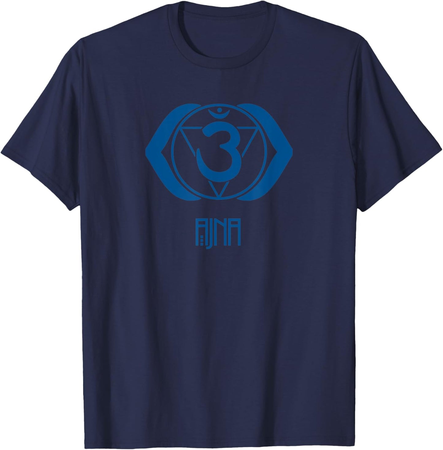 Third Eye chakra Vishuddha T shirt Women, Men, Youth T-Shirt - T-Shirt | Navy