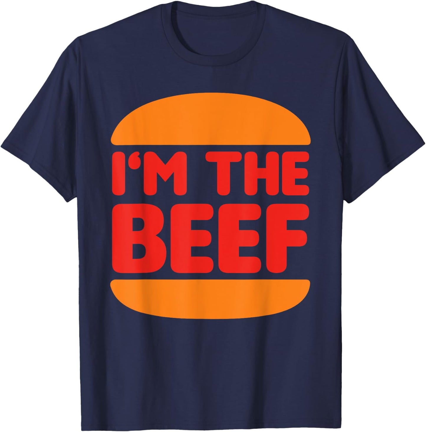 CRUDO I'm The Beef -Adults Black T-Shirt - T-Shirt | Navy