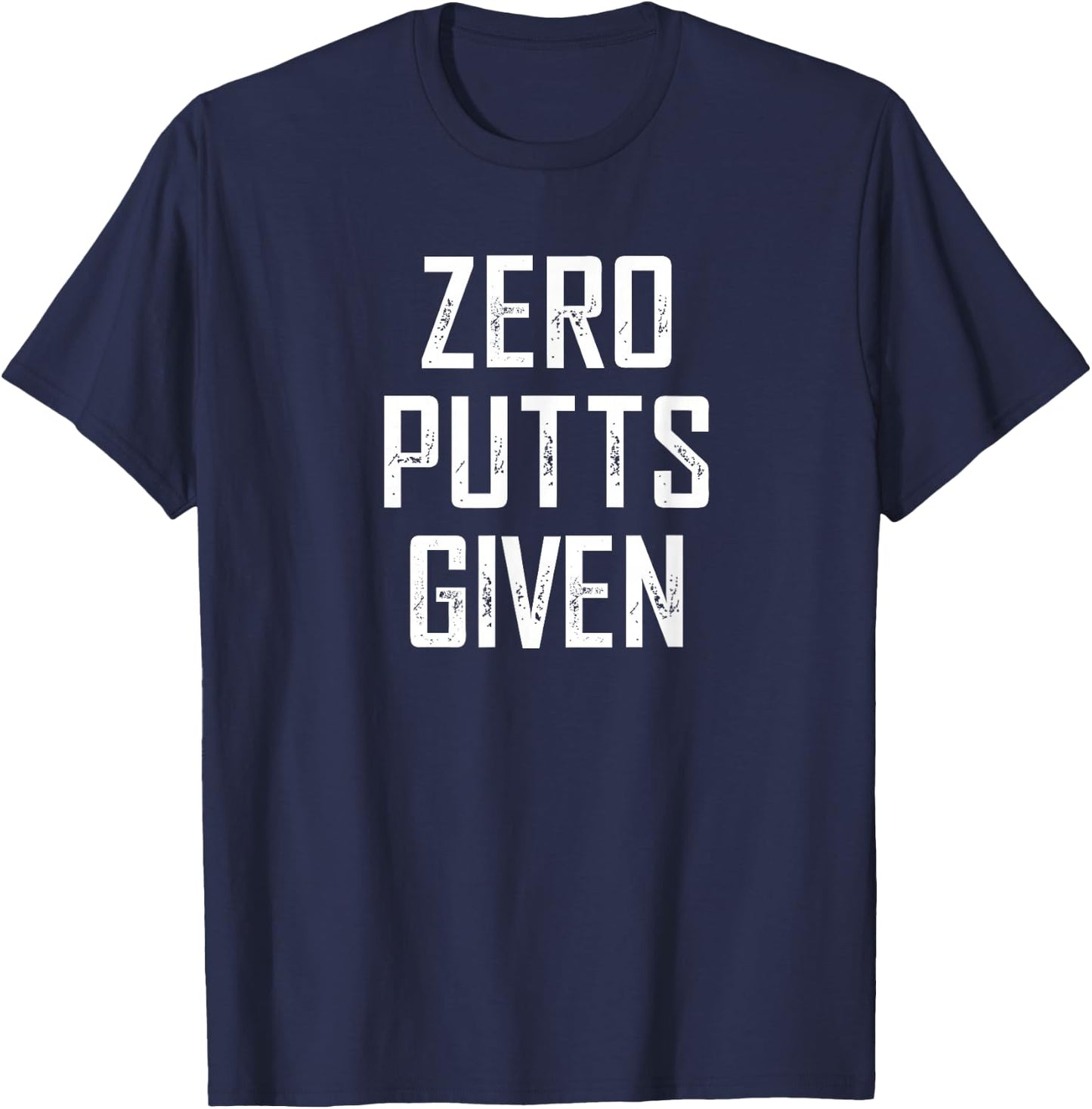 No putts given T-Shirt - T-Shirt | Navy